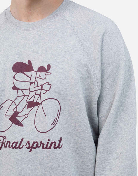 Olow Sprint Sweatshirt - Mottled Grey