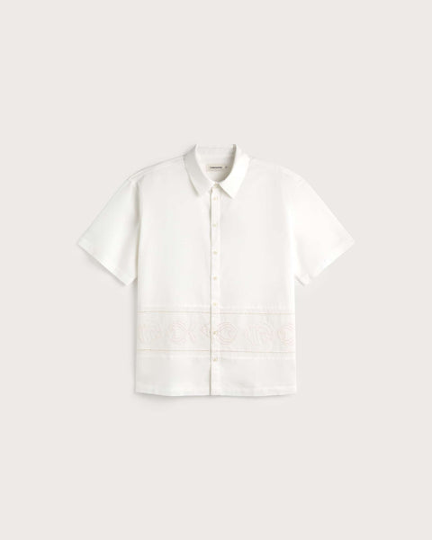 Thinking Mu Kurtis Vainica Shirt - White