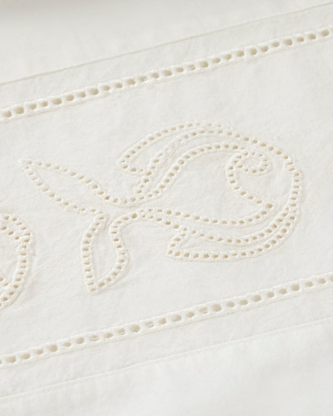 Thinking Mu Kurtis Vainica Shirt - White