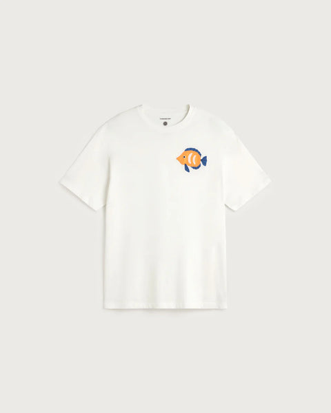 Thinking Mu Aaron Payaso Patch Tee - White