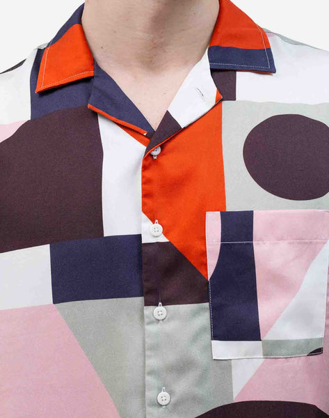 Olow Aloha Shirt - Cubism