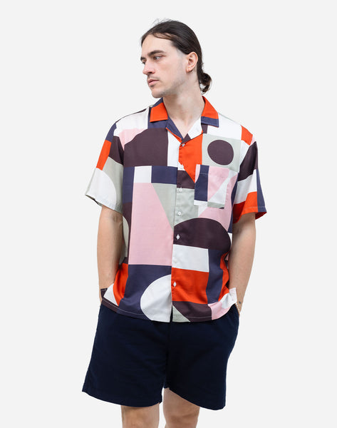 Olow Aloha Shirt - Cubism