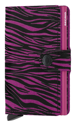 Secrid Miniwallet Zebra -  Fuchsia