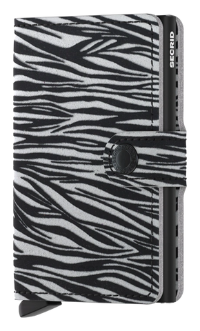 Secrid Miniwallet Zebra -  Light Grey