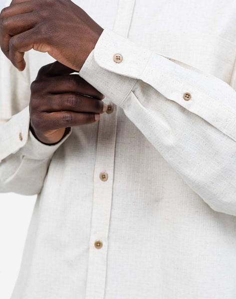 Olow Nago Shirt - Ecru