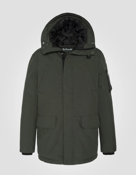 Schott Nelson20 Hooded Winter Parka - Khaki