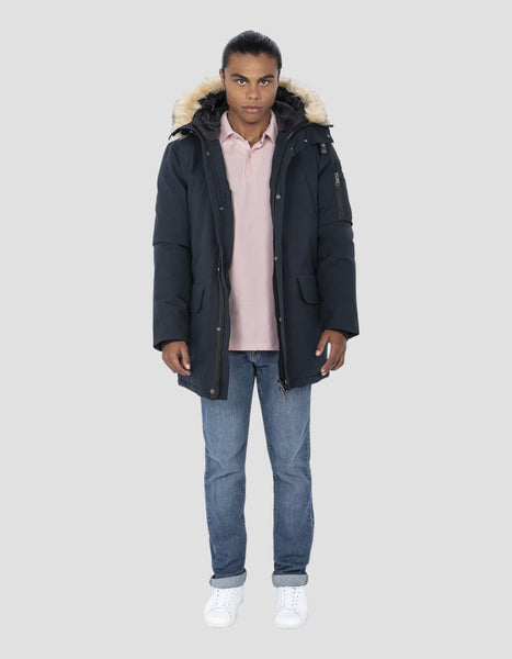 Schott Nelson20 Hooded Winter Parka - Navy
