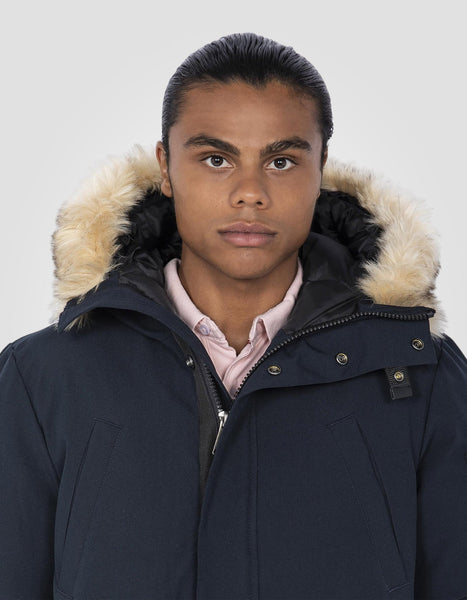 Schott Nelson20 Hooded Winter Parka - Navy