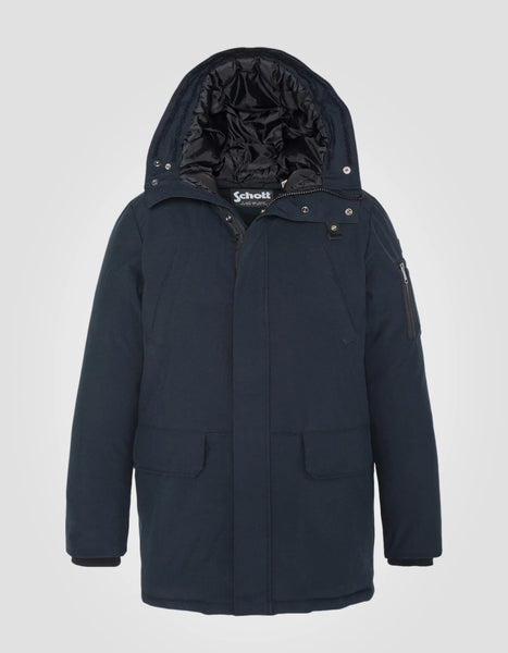 Schott Nelson20 Hooded Winter Parka - Navy