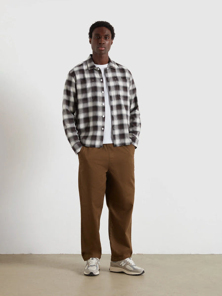 Farah Lavelle Check Shirt - Black/Brown