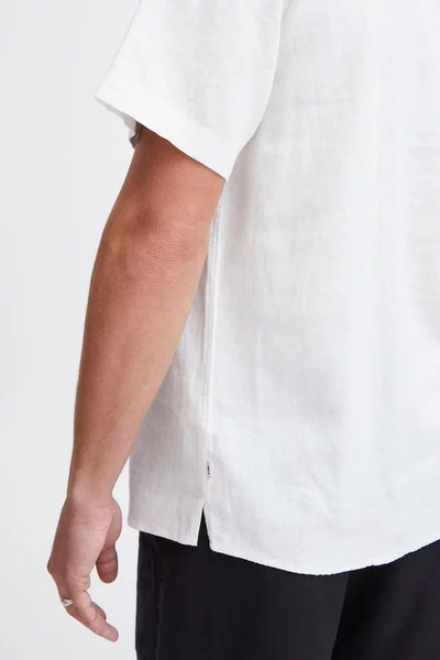 !Solid Sdallan Cuba S/S Shirt - Off White
