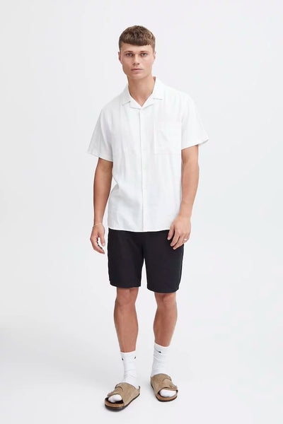 !Solid Sdallan Cuba S/S Shirt - Off White