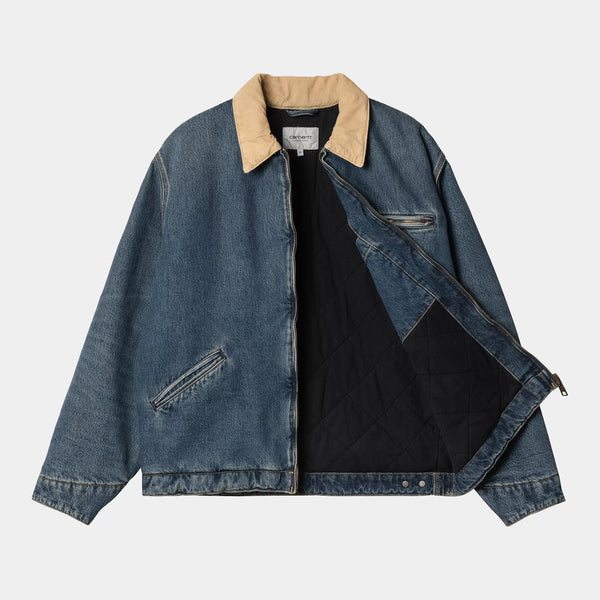 Carhartt OG Detroit Jacket - Blue Dusty H Brown