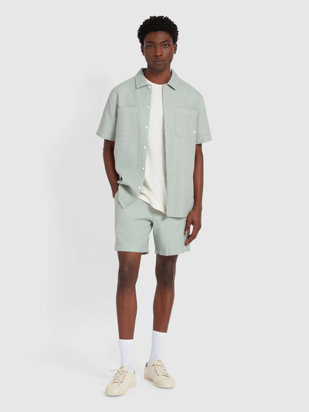 Farah Judson S/S Shirt - Grove Green