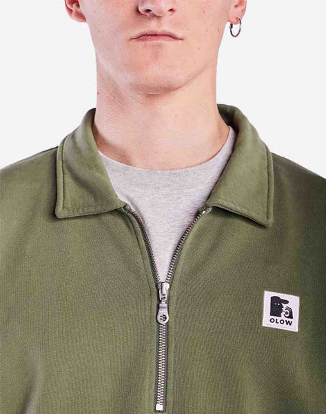 Olow Manso 1/4 Zip - Khaki