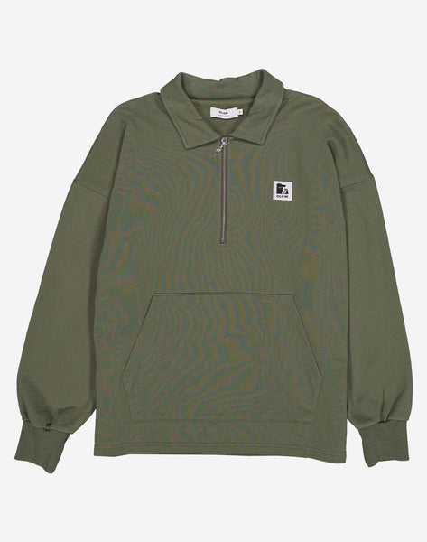 Olow Manso 1/4 Zip - Khaki