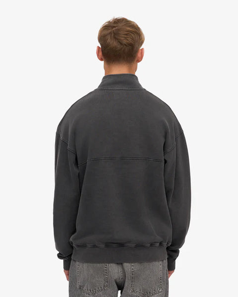 Colorful Standard Quarter Zip - Faded Black