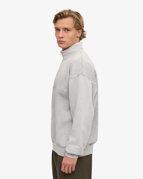 Colorful Standard Quarter Zip - Faded Grey