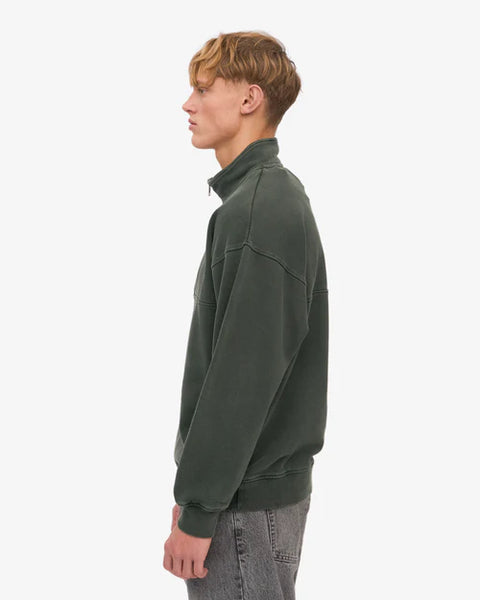 Colorful Standard Quarter Zip - Midnight Forest