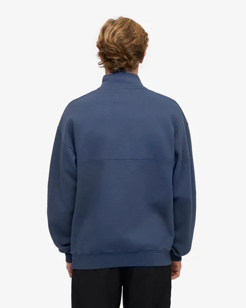 Colorful Standard Quarter Zip - Petrol Blue