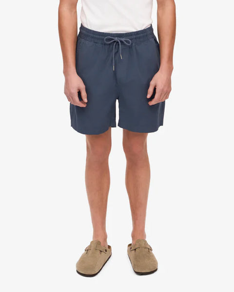 Colorful Standard Twill Shorts - Petrol Blue