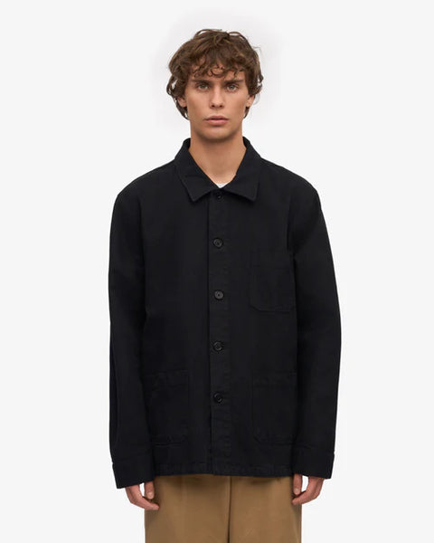 Colorful Standard Organic Workwear Jacket - Deep Black