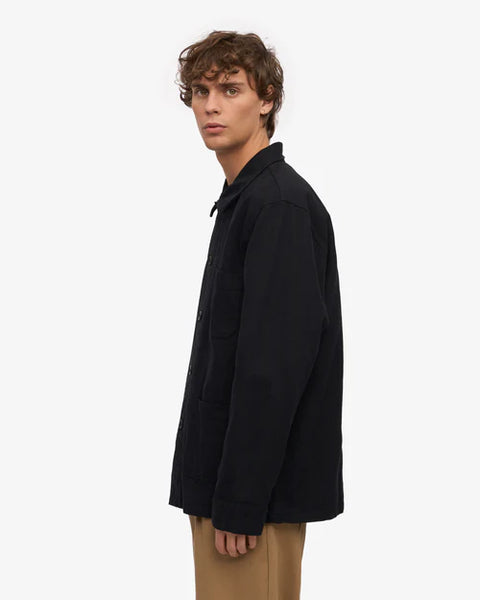 Colorful Standard Organic Workwear Jacket - Deep Black