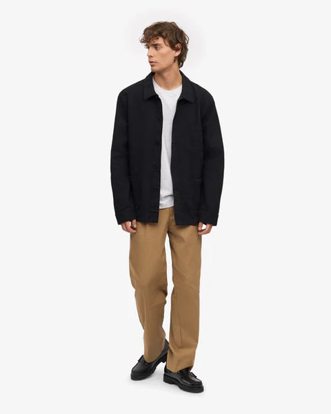 Colorful Standard Organic Workwear Jacket - Deep Black