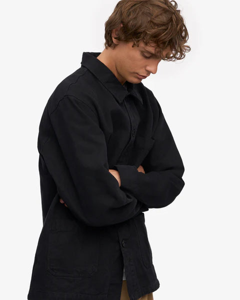 Colorful Standard Organic Workwear Jacket - Deep Black