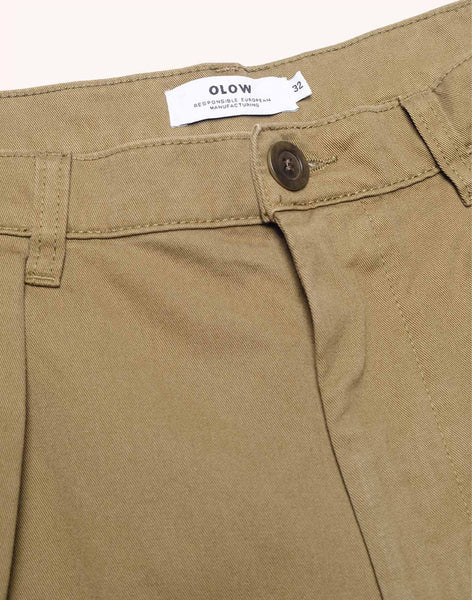 Olow Sembo Trousers Lime Green - Khaki