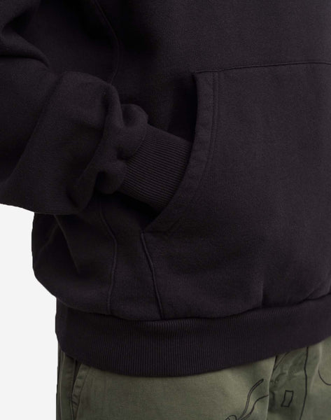 Olow Vegetables Hooded Sweat - Carbon Black