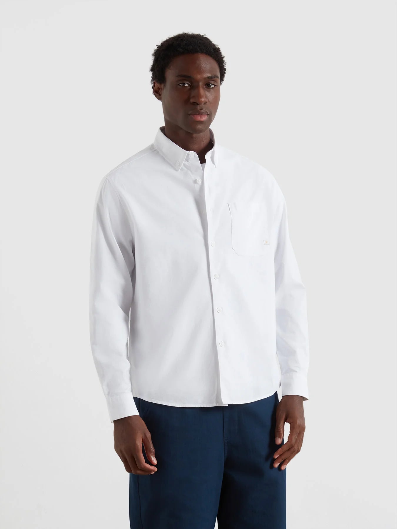 Farah Brewer Box Shirt - White
