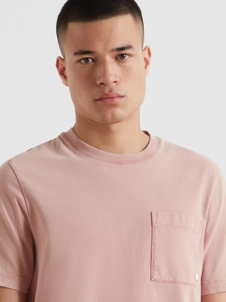 Farah Stacy Pocket Tee - Dusty Red