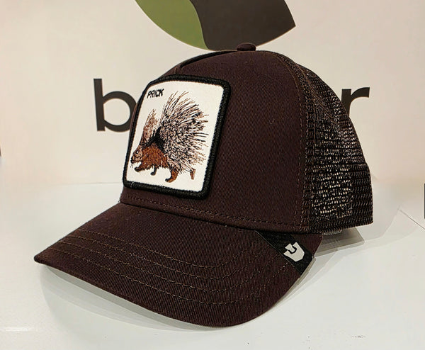 Goorin Bros. Prick Porcupine 100 Trucker Cap - Brown