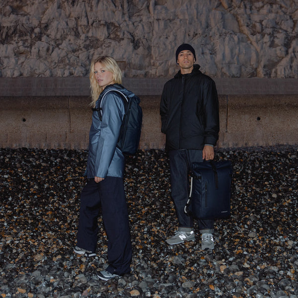 Stubble & Co. Rolltop 15l Backpack - Midnight Blue