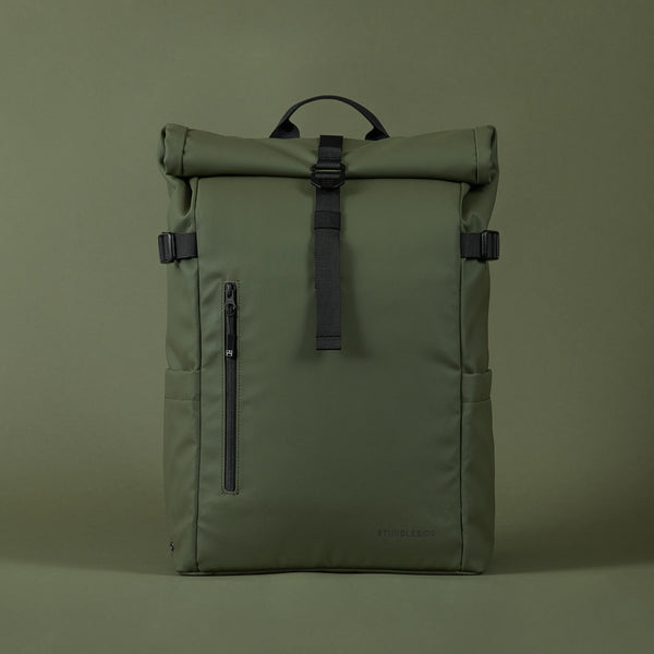 Rolltop 20l Backpack - Green