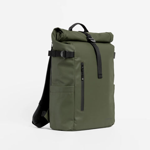 Rolltop 20l Backpack - Green