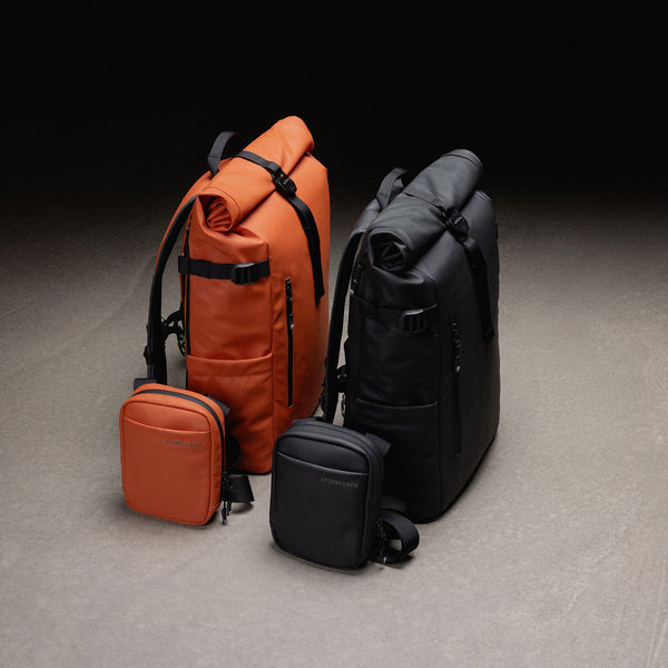 Stubble & Co. Rolltop 20l Backpack - Rust