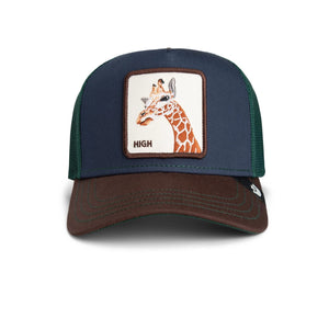 Goorin Bros. The Giraffe High Trucker Cap Navy/Green/Browm