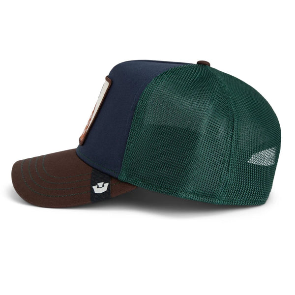 Goorin Bros. The Giraffe High Trucker Cap Navy/Green/Browm