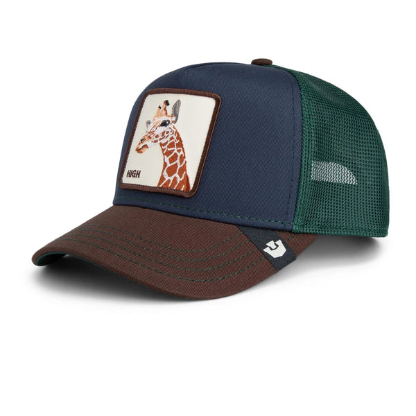 Goorin Bros. The Giraffe High Trucker Cap Navy/Green/Browm