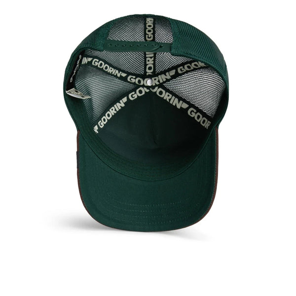 Goorin Bros. The Giraffe High Trucker Cap Navy/Green/Browm