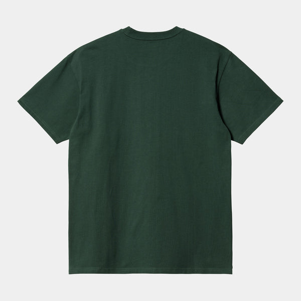 Carhartt S/S Chase Tee - Discovery Green/Gold