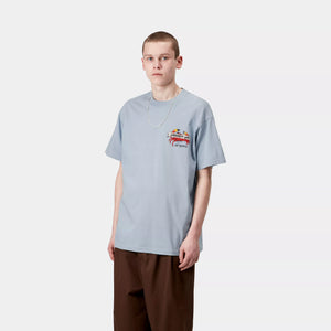 Carhartt Crab Paint Tee - Frosted Blue