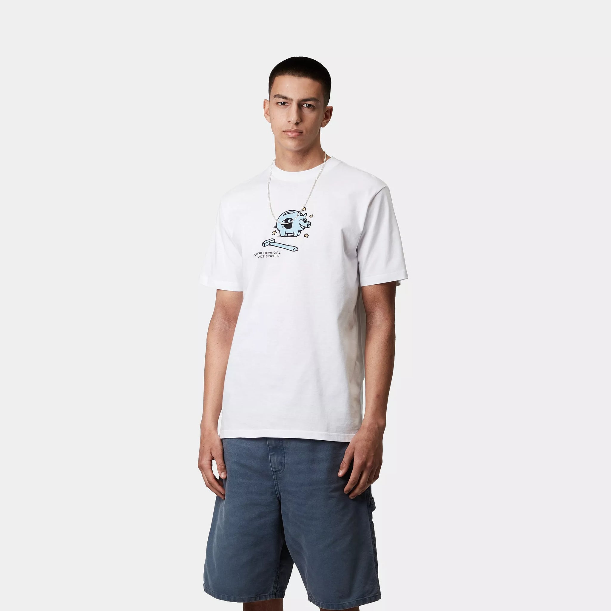 Carhartt Piggy Bank Tee - White