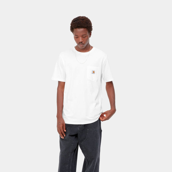 Carhartt  S/S Pocket Tee - White