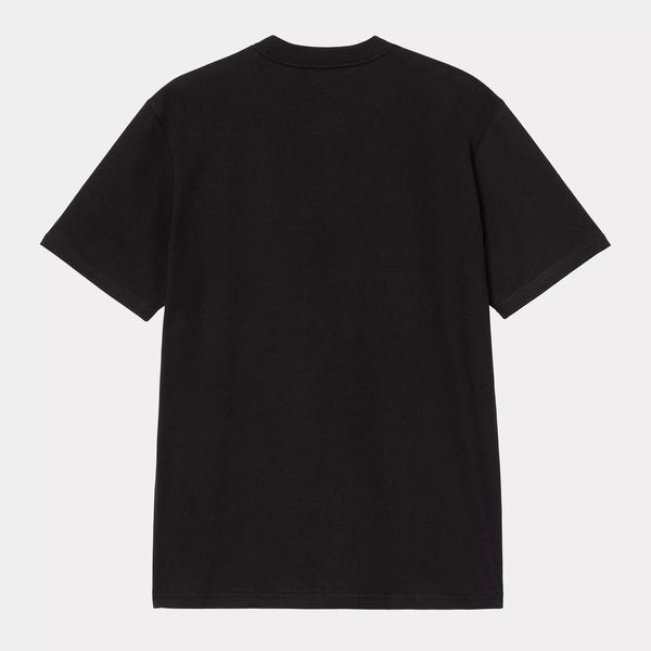Carhartt Solar Chrome C Logo Tee - Black