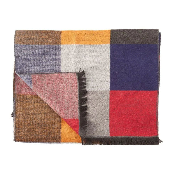 Swole Panda Bamboo Checked Scarf - Multi