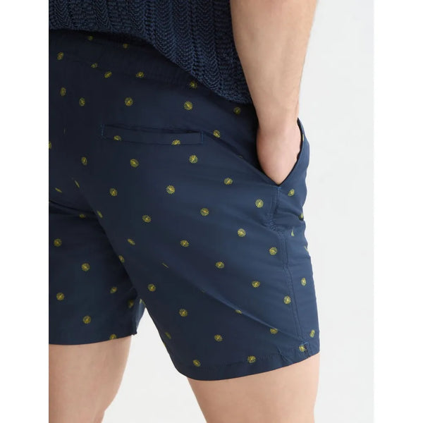 Scotch & Soda Mini Print Swimmers - Tiles Star/Gold Flake