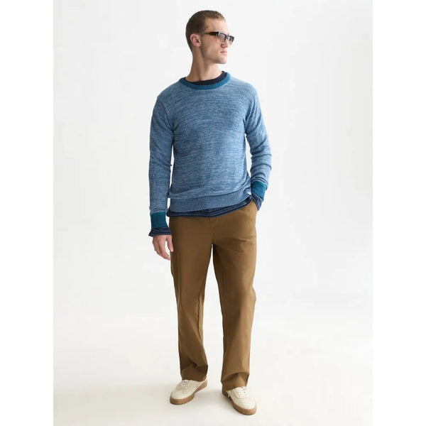Scotch & Soda Melange Pullover - Blue Melange